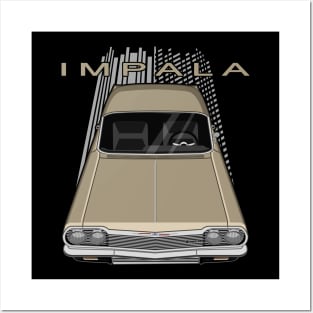 Chevrolet Impala SS 1964 - almond fawn Posters and Art